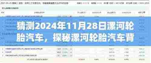 探秘漯河轮胎汽车,小巷深处的轮胎特色小店与未来展望2024年11月28日漯河轮胎汽车背后的故事