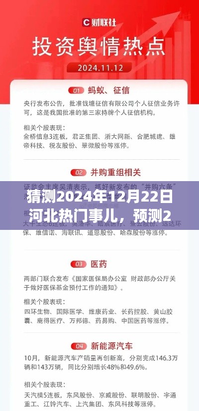 2024年12月22日河北热门预测,未来话题展望与观点论述