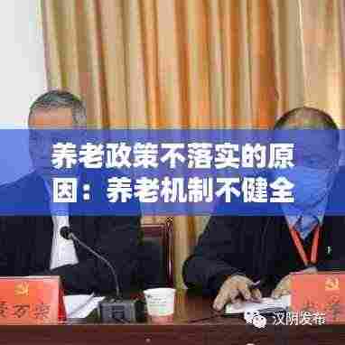 养老政策不落实的原因：养老机制不健全的后果 