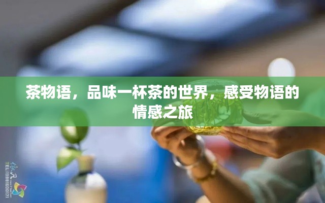 茶物语，品味一杯茶的世界，感受物语的情感之旅
