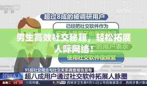 男生高效社交秘籍,轻松拓展人际网络!
