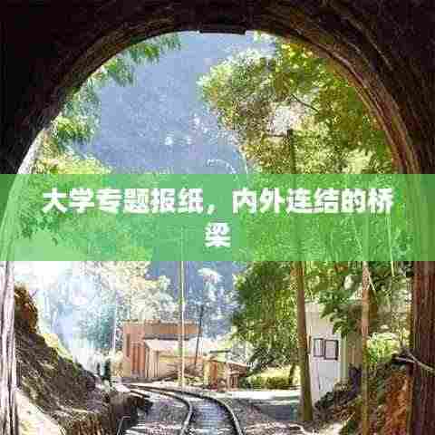 大学专题报纸,内外连结的桥梁