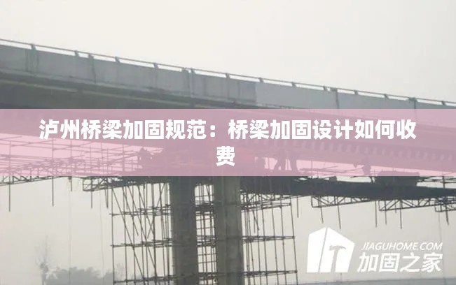 泸州桥梁加固规范:桥梁加固设计如何收费