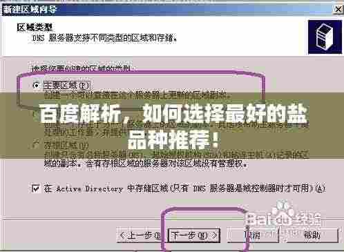 百度解析，如何选择最好的盐品种推荐！