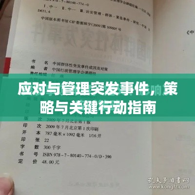 应对与管理突发事件，策略与关键行动指南