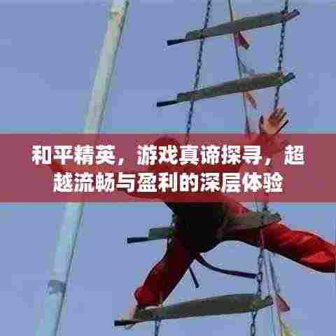 和平精英，游戏真谛探寻，超越流畅与盈利的深层体验