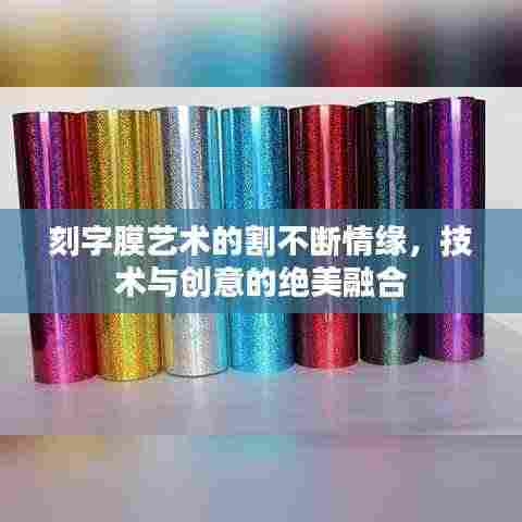 刻字膜艺术的割不断情缘,技术与创意的绝美融合
