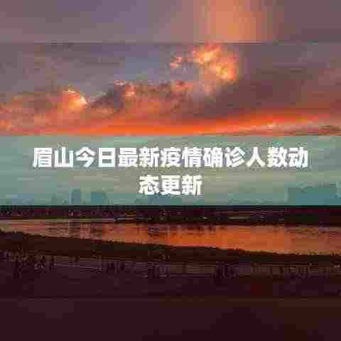 眉山今日最新疫情确诊人数动态更新